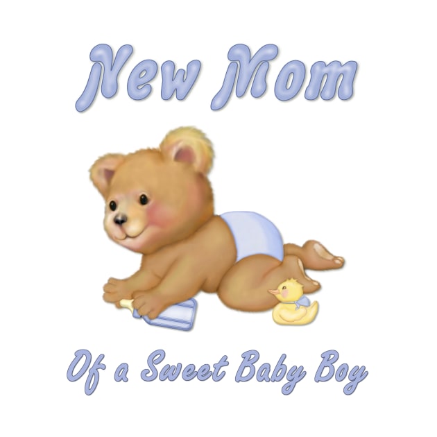 Crawling Teddy - New Mom of Boy by SpiceTree