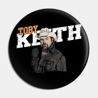 toby keith comic vintage style Pin