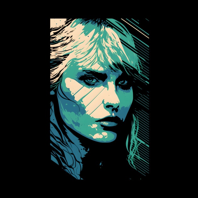 Daryl Hannah - Blade Runner - Cyberpunk Aesthetic by NeonOverdrive