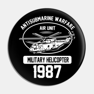 MILITARY HELICOPTER 1987 Pin