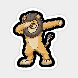 Lion at Hip Hop Dance Dab Magnet