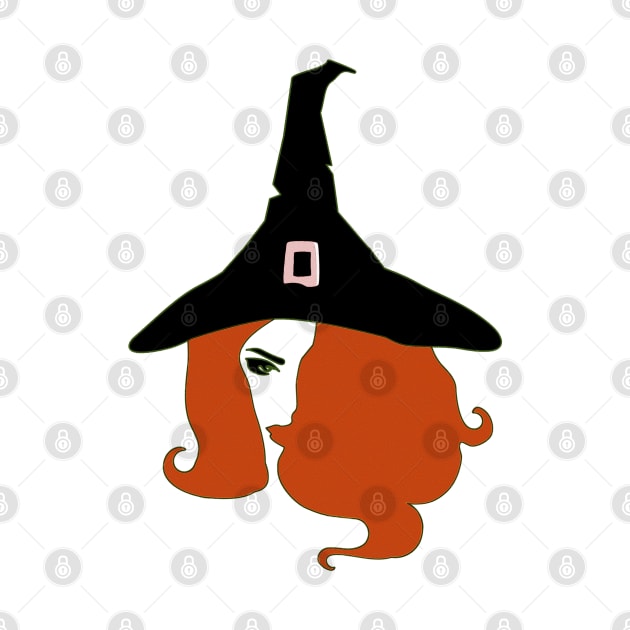 Red Haired Witch by SandraKC