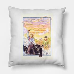 Way Out West Pillow