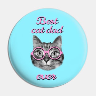 Best cat dad ever Pin