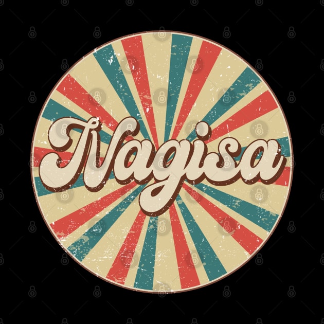 Circle Design Nagisa Proud Name Birthday Anime by Amir Dorsman Tribal