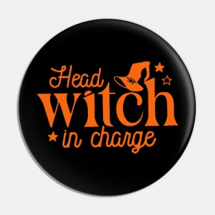 Head Witch in Charge Pin