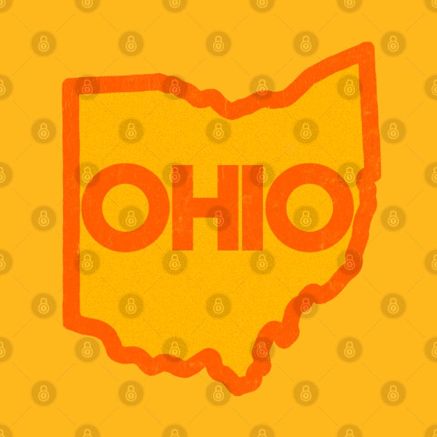 Ohio // Retro Typography Design by DankFutura