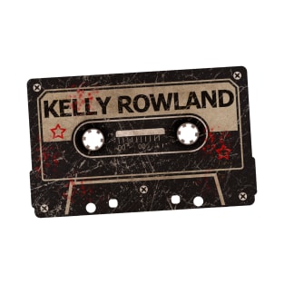 Kelly Rowland cassette tape retro, vintage, T-Shirt