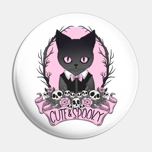 Spooky Cat #2 Pin by Jess Adams