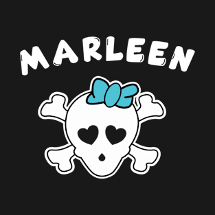 Piratin Marleen Design For Girls And Women T-Shirt