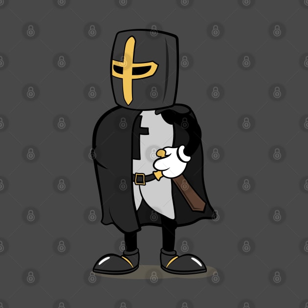 Teutonic Knight Cartoon (Player 7 colors, grey) by Koyaanisqatsian