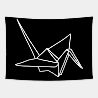 Traditional Origami Crane Tapestry