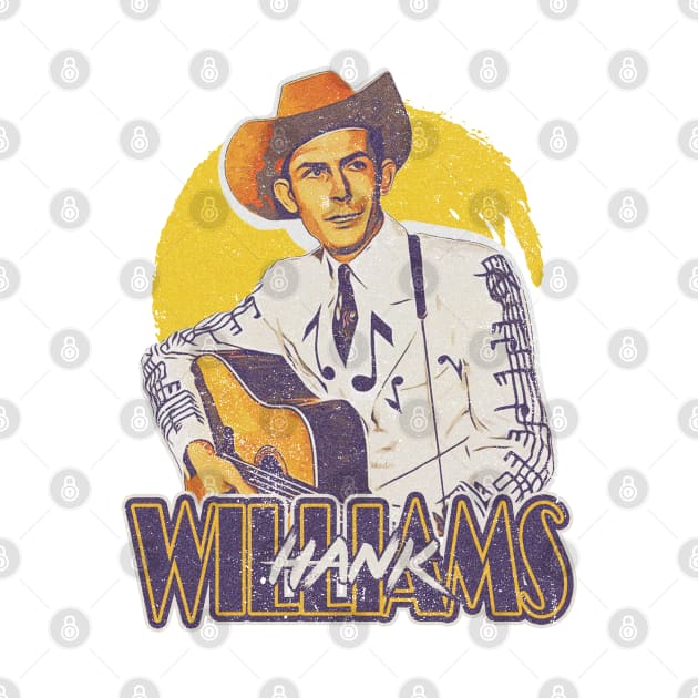 Hank Williams / Retro Style by ESENTIAL-AF