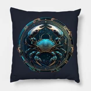 Cancer Zodiac Sign Pillow