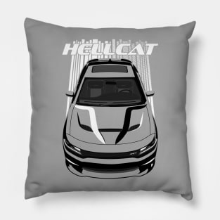 Charger Hellcat - Bright Transparent/Multi Color Pillow