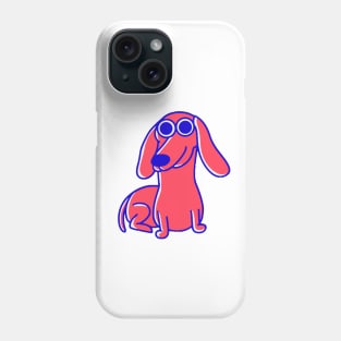 I love my wiener dog Phone Case