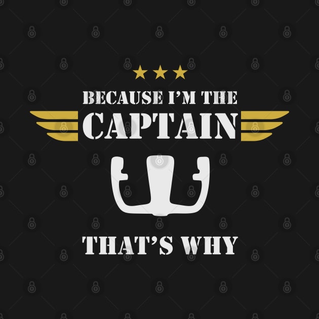 Airplane Pilot - Because I'm the Captain by Pannolinno