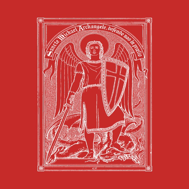 Saint Michael the Archangel, Defend Us in Battle! by JasonsDesigns