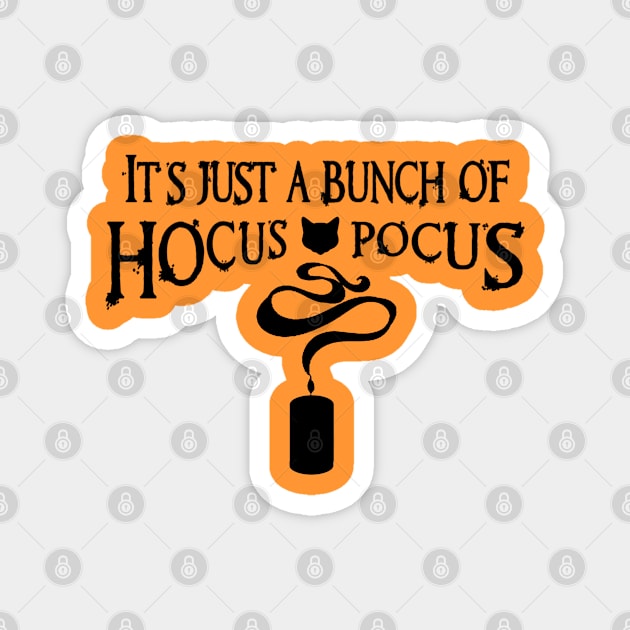 Hocus Pocus (Black) Magnet by TreyLemons