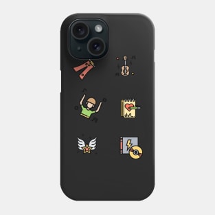 Rock and roll Phone Case