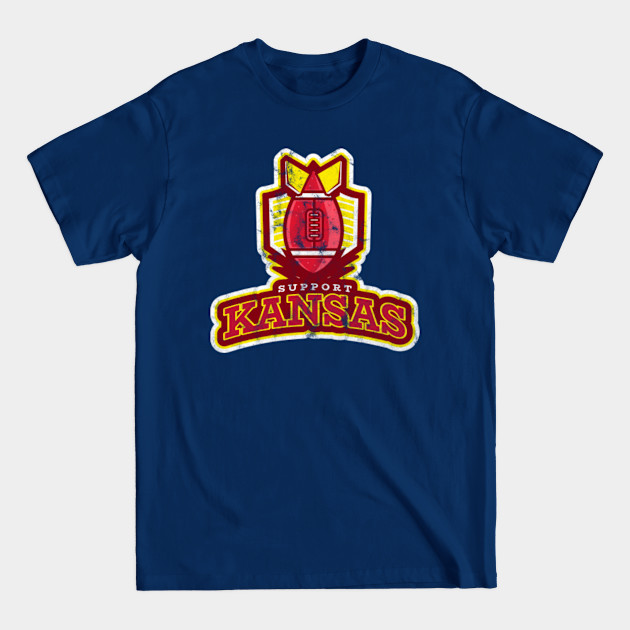 Discover Retro Kansas City Football - Kansas City Football - T-Shirt