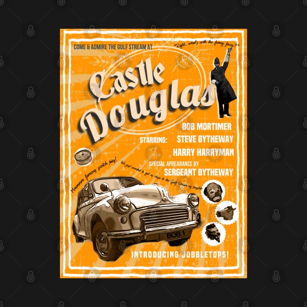 Castle Douglas poster yellow by Dpe1974