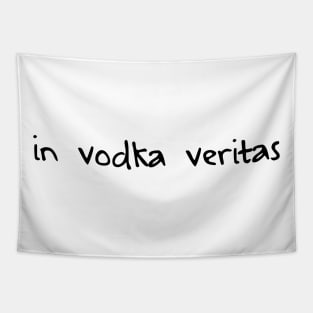 In Vodka Veritas Tapestry