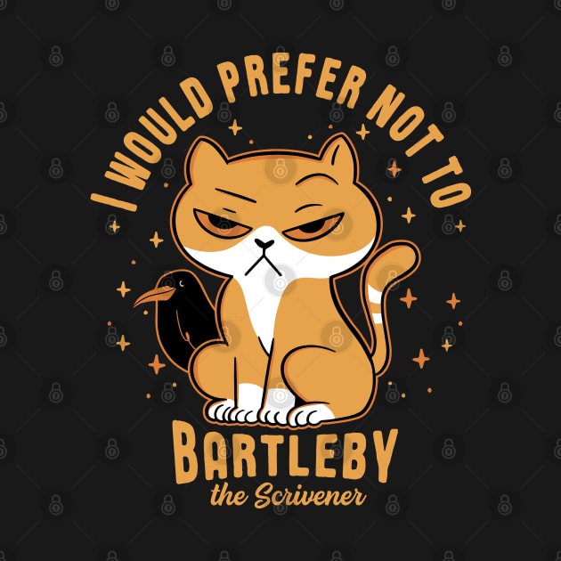 I would prefer not to - the Scrivener Cat design by Graphic Duster