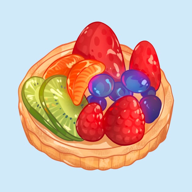 Fruit Tart by Claire Lin