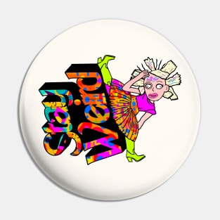 Stay Weird Splits Pin