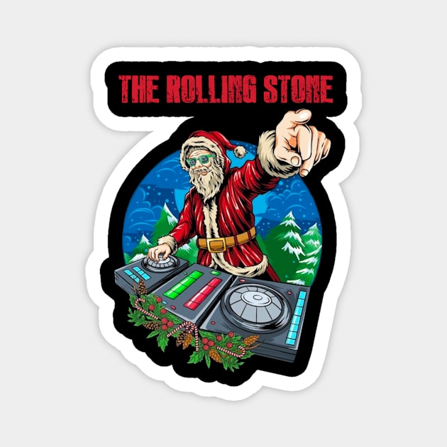 THE ROLLING STONE BAND XMAS Magnet by a.rialrizal