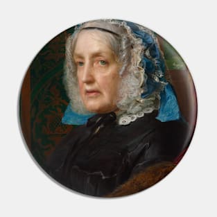 Portrait of Susanna Rose by Frederick Sandys Pin