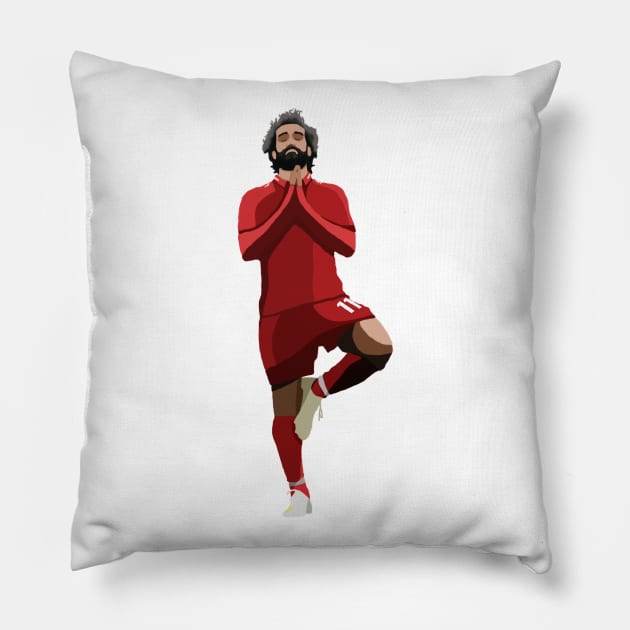 Mo Salah Pillow by Webbed Toe Design's