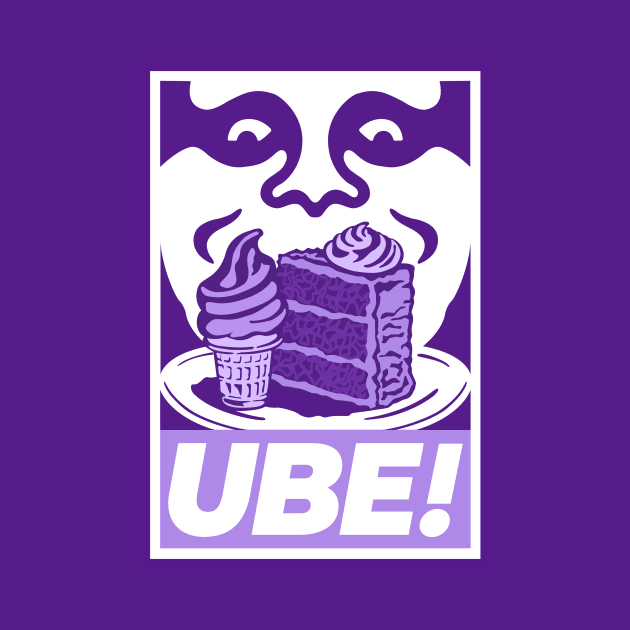 ÜBER TUBER UBE by rorabeenie