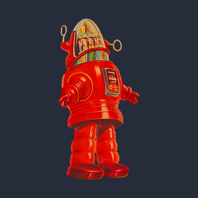 Red Robot by DavidLoblaw