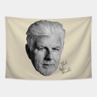 MICHAEL MCDONALD BLACK WHITE Tapestry