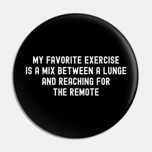 My favorite exercise Pin