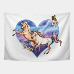 Goodbye horses Tapestry