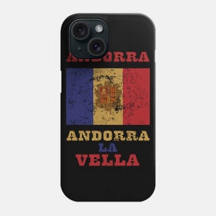 Flag of Andorra Phone Case