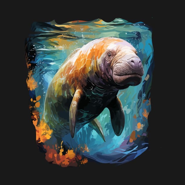 Manatee Rainbow by JH Mart