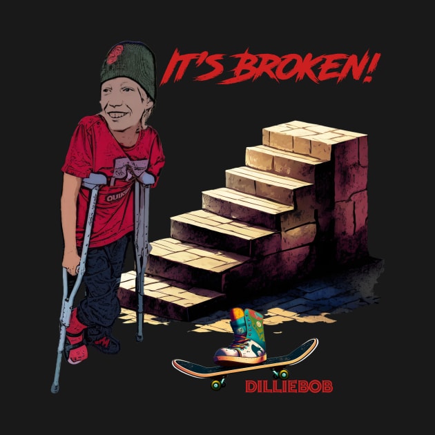 Broken Skateboarder by Cruella Entertainment