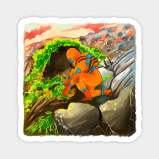Dr. Eurus Gathering Samples Magnet