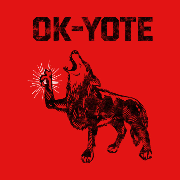 OK-yote (black) - Coyote - Phone Case