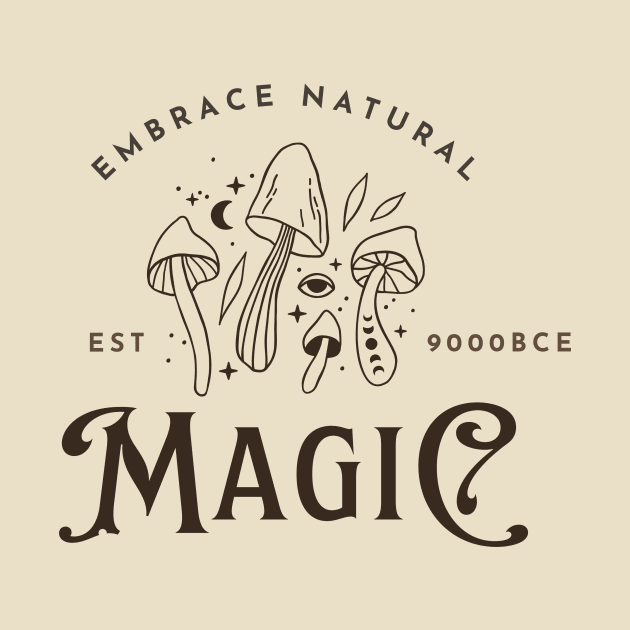 Embrace Natural Magic - Mushroom Power by Inimitable Goods