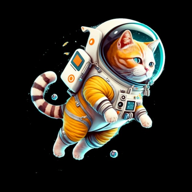 ap lang space cat - astronaut cat by KhaledAhmed6249