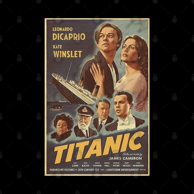 Classic Poster Titanic Movie by Pop Laris Manis