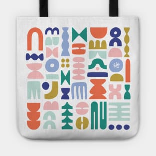 Abstract shapes Tote