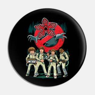 Strange Thing Busters Pin