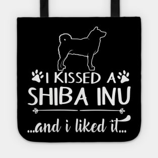 I Kissed A Shiba Inu Tote