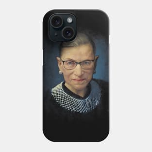 Ruth Bader Ginsburg - Oil Painting Phone Case